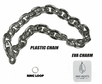 Collier en plastique avec logo 3D grand et surdimensionné, éclairé, pour hommes, fans de football, de basketball, équipe sportive, collier en mousse EVA personnalisé