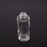 Flacon diffuseur d'aromathérapie en verre transparent vide de 50 ml avec bouchon en bois
