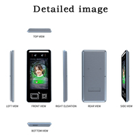 5 pouces ODM dispositif de reconnaissance faciale biométrique reconnaissance faciale NFC QR Code système de contrôle d'accès système de sécurité WiFi OEM