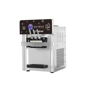 Bảng Top mềm phục vụ máy làm kem di động Icecream Maker 220V nhỏ nhỏ mềm Nhà Máy làm kem ở Nhà Giá Maker