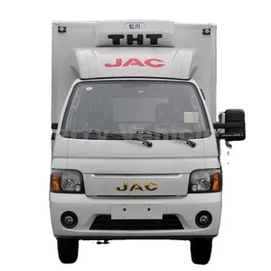 JAC 4X2 1 1.5 2Ton caminhão refrigerado caminhão congelador mini caixa refrigerado caminhão para venda