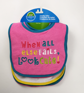 Bavaglini Originali per Neonati 0-3 Anni, 100% Cotone, Antibatterici, Ecologici, Rotondi e Girevoli con Chiusura a Strappo - Product Image 4