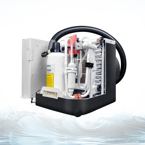 Climatiseur marin DC, design compact, refroidissement et chauffage efficaces à l'eau de mer, yachts, bateaux, navires, R410a, 9000-24000 Btu - Product Image 1