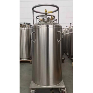 Produit phare : Cryostat horizontal Dewar de 100 L en acier inoxydable pour hélium liquide, avec réservoir sous pression et conception non magnétique, sous-emballage - Product Image 6