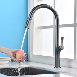 Special Handle <strong>Kitchen</strong> Faucet Pull Down <strong>Shower</strong> Torneira Brass <strong>Kitchen</strong> Tap Rotate Water Tap Sink Faucet Modern Single Hole Mixer - Product Image 1