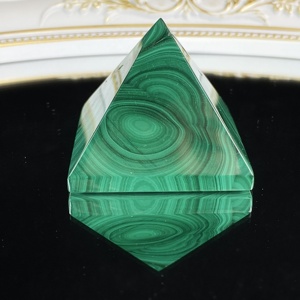 Pirámide <span class=keywords><strong>de</strong></span> Malaquita Natural al por Mayor, Piedra <span class=keywords><strong>de</strong></span> Cristal Curativa <span class=keywords><strong>de</strong></span> Reiki, Pirámide <span class=keywords><strong>de</strong></span> Ogen Craft para Decoración del Hogar, Recuerdo, Regalo - Product Image 3