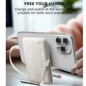 Nueva Batería Portátil de 10000 mAh, Impermeable, con Carga Inalámbrica Magnética PPS de 22.5W, Estación de Carga Externa Rápida - Product Image 6