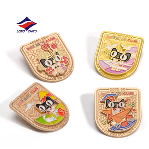 Longzhiyu, 20 Años de Experiencia en Fabricación, Pin Personalizado de Metal con Esmalte Suave o Duro, Chapado en Oro, Latón, Aleación de Zinc, Insignia con Logotipo, Recuerdo, Pin de Solapa - Product Image 5