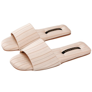 Novedad de Primavera, Pantuflas de Acetato Frescas y Cómodas para Parejas, con Punta Abierta, Antideslizantes, para Interiores - Product Image 2