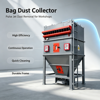 Nouveau système de filtration à sacs industriel SENOTAY Pulse Baghouse avec portes d'accès pour centrale électrique à charbon
