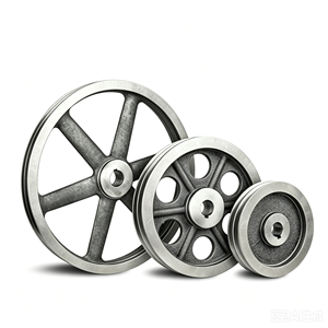 <span class=keywords><strong>Poulie</strong></span> standard nationale type 2A à double gorge creuse 120500 en fonte pour moteur diesel, générateur, moteur, courroie trapézoïdale, alésage 20 mm - Product Image 1