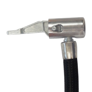 Tire Inflator <b>Extension</b> Hose 16.5cm Black High Pressure Resistant Fast Inflate Clamp <b>for</b> Air Pump - Product Image 2