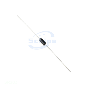 DIODE SCHOTTKY 30V 2A DO204AC Buy Electronics Components Online DO-204AC, DO-15, Axial SR203 Single Diodes - Product Image 1