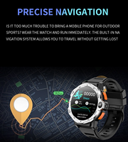 Reloj Inteligente Redondo para Hombre PG999 con Tarjeta SIM 4G, Funciones de Teléfono Android, Navegación GPS, WIFI, Cámara de Video, Brújula, Resistente al Agua (IP67)