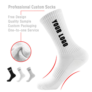 High Quality Wholesale Custom Logo <b>Sports</b> <b>Socks</b> Embroidery Jacquard Cotton Athletic <b>Socks</b> - Product Image 2