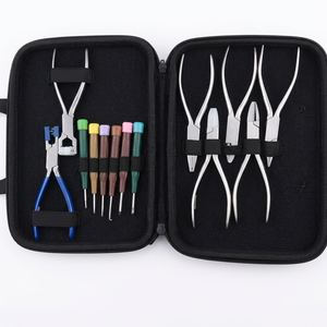 High Quality Manual Stainless Steel Eyeglasses Piler <b>Screwdriver</b> Kit Instrument <b>Set</b> Optical Surgical Instruments CE ISO - Product Image 1