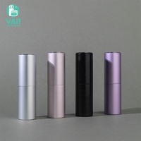 YAN Packaging – Flacon de parfum vide rond coloré de 20 ml, double paroi, portable, rechargeable, en aluminium, avec pulvérisateur en verre