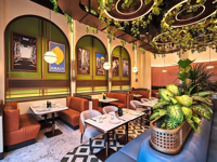 Banquette de restaurant haut de gamme, canapé de restaurant, sièges personnalisés, mobilier d'hôtel et de restaurant, design d'aménagement complet pour restaurant