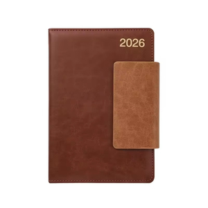 Agenda 2026 A5 Planner Una Pagina al Giorno Taccuino Personalizzabile con Logo Stampato Copertina in Pelle PU - Product Image 2