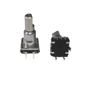 Encodeur rotatif de haute qualité Ec11 à 3 broches, 5 broches, 9/15/16/20 impulsions avec interrupteur instantané et interrupteur codé PEC11 - Product Image 1