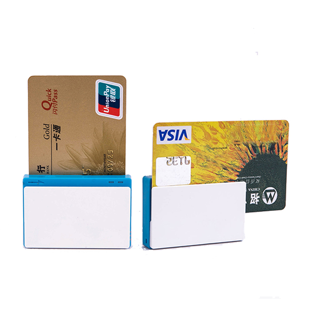RFCard Brand Credit Card Chip Reader/Writer Mobile Wireless RFID 13.56MHz MPOS Magnetic Card EMV NFC Built-in Battery USB