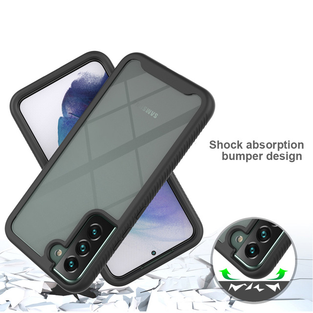 Compatible for S26 Ultra Starry-Sky Three-Proof Case 2-in-1 Full-Body Cover Plain TPUPC Shockproof A36 5G/A36
