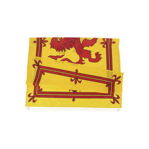 3x5 Pieds Écosse Lion Drapeau Polyester avec Oeillets En Laiton Stock prêt à expédier - Product Image 2