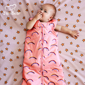 Sacco a pelo invernale personalizzato per bambini <span class=keywords><strong>in</strong></span> <span class=keywords><strong>mussola</strong></span> <span class=keywords><strong>di</strong></span> <span class=keywords><strong>cotone</strong></span> biologico sacco per dormire per neonati <span class=keywords><strong>vestiti</strong></span> ecologici per bambini - Product Image 2