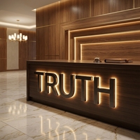 Enseignes de magasin LED, enseignes lumineuses LED extérieures, lettres d'enseignes LED, enseignes rétroéclairées LED, enseignes de boutique LED, panneaux d'enseignes LED
