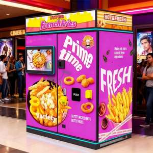 フライクッキング最速フレンチフライの自動製造機揚げ魚ボールオニオンリングポテトフライの自動製造機 - Product Image 2