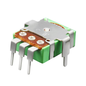 Potenciómetro Rotatorio de Eje Metálico RA13 A20k, Potenciómetro de Control de Volumen - Product Image 1