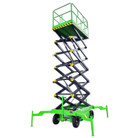 Plateforme élévatrice mobile à ciseaux UNW, électrique, hydraulique, portable, industrielle, pour travaux en hauteur, hauteur de travail de 6 à 16 m, charge de 500 à 2000 kg