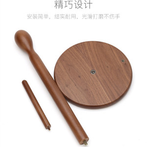 Wooden Standing <b>Kitchen</b> <b>Paper</b> Towel Holder Nordic Style Freestanding <b>Paper</b> Roll Stand For <b>Kitchen</b> Storage - Product Image 5