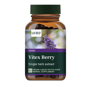 Private Label Vitex capsula di bacche integratore a base di erbe per le donne sano equilibrio di fertilità antiossidante sicuro per le donne - Product Image 1