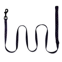 Laisse pour chien personnalisable à pois, laisse légère pour animaux de compagnie, corde de traction avec fermoir pivotant pour chiens de petite, moyenne et grande taille