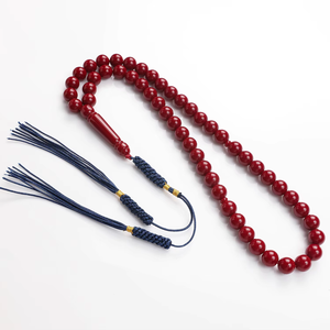 이슬람 Tasbih 새로운 뜨거운 판매 하이 퀄리티 이슬람 Tasbih 묵주 종교 예배기도 계산 구슬 이슬람기도 구슬 - Product Image 5
