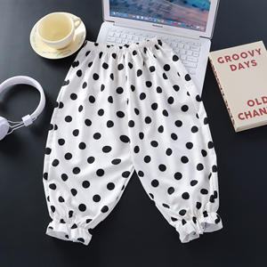 Pantalones de verano para niñas, con cordón de encaje, holgados, versátiles, acampanados, finos, para uso exterior, <span class=keywords><strong>antimosquitos</strong></span>, tipo linterna - Product Image 6