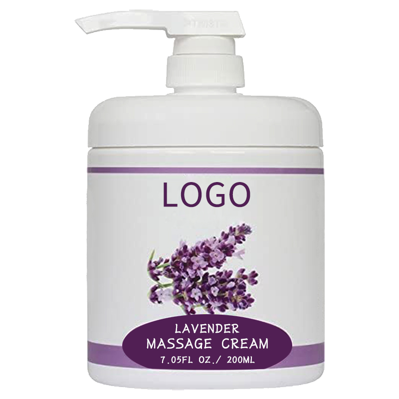 Пользовательский логотип частная этикетка растительный Esscence увлажняющий Лавандовый массажный крем