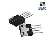 Diode laser rouge SHARP GH1631AA8C 638nm 100mW, emballage plastique, FP LD pour module laser industriel
