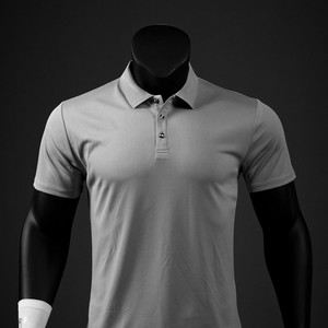 Nueva Colección 2025, Camiseta <span class=keywords><strong>Polo</strong></span> de Secado Rápido para Hombre, Deportiva, Transpirable, Antibacteriana, Microelástica, de Manga Corta para Primavera - Product Image 1