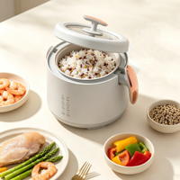Cuisinière à riz électrique multifonctionnelle intelligente et portable pour la maison, capacité de 1,6 L, cuisinière à riz automatique multifonctionnelle