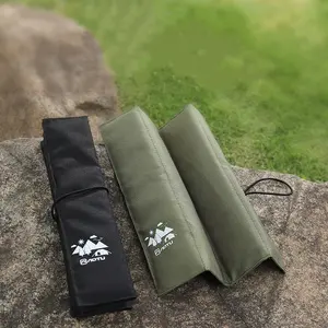 Moda a prova di umidità cuscino portatile campeggio escursionismo Picnic Pad da viaggio all'aperto pieghevole 4 pieghe cuscino di isolamento termico materasso