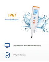 pH-mètre de type stylo PH-30Z (conique) adapté à l'aquaculture, aux sources chaudes, à la pâtisserie, aux piscines, au traitement de l'eau et à l'enseignement