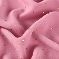 Vente en gros de foulards de couleur unie de haute qualité musulman Hijab foulard en mousseline de soie pour les femmes