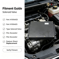 Contrôleur ECU K1056425 compatible avec l'excavatrice Doosan DX225, unité de commande électronique, carte informatique, pièces détachées