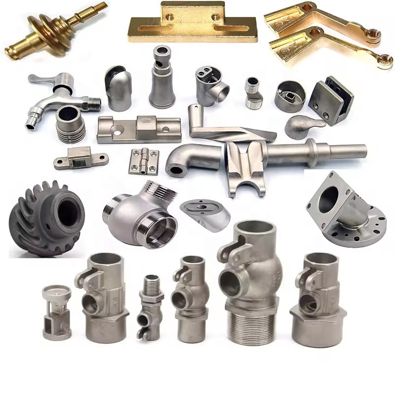 Custom Brass Aluminum Precision Casting Foundry Metal Casting Service Stainless Steel Lost Wax Investment Casting Parts