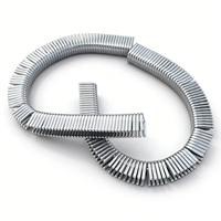 Clips de conditionnement de viande 100T, clips en aluminium de type U pour l'industrie alimentaire