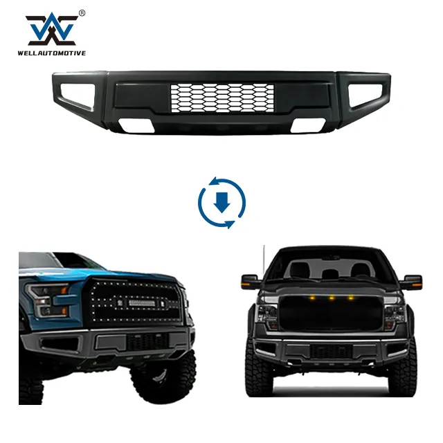 גבוהה באיכות 2009 -2014 פגוש החלפה עבור F150 פלדה פגוש 4x4 offroad אבזרים