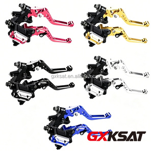 GXKSAT - Palanca de Embrague CNC de Alta Calidad para Scooter, Palanca de Freno de Disco para Motocicleta, Compatible con VTR250 CB400 <span class=keywords><strong>VTR</strong></span> 250 CB <span class=keywords><strong>400</strong></span> - Product Image 6
