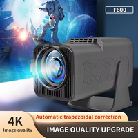 Projecteur intelligent Factory F600 4 Cinéma Théâtre Jeu 1080P WIFI Projecteur multimédia Android Mini Portable Projecteur de poche pour la maison